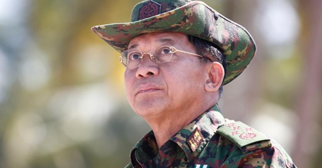 Myanmar'daki darbenin lideri Hlaing: 'İçişlerimize karışmayın'