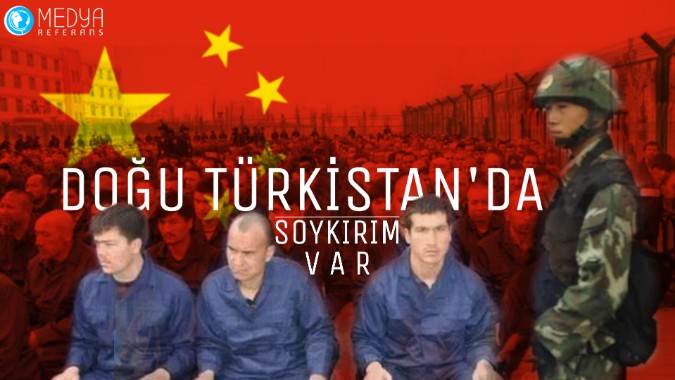 DOĞU TÜRKİSTAN&#39;DA TARİHİN EN BÜYÜK SOYKIRIMI UYGULANIYOR