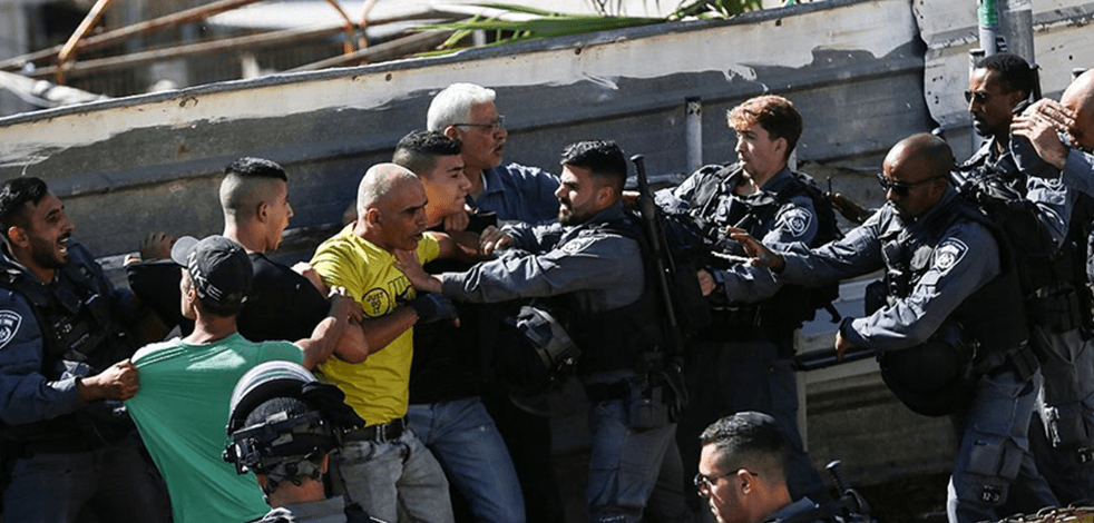 Filistinliler, İsrail'in Doğu Kudüs'teki yıkım planını protesto etti
