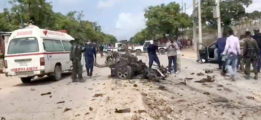 Mogadişu'da üst düzey askeri isme bombalı saldırı