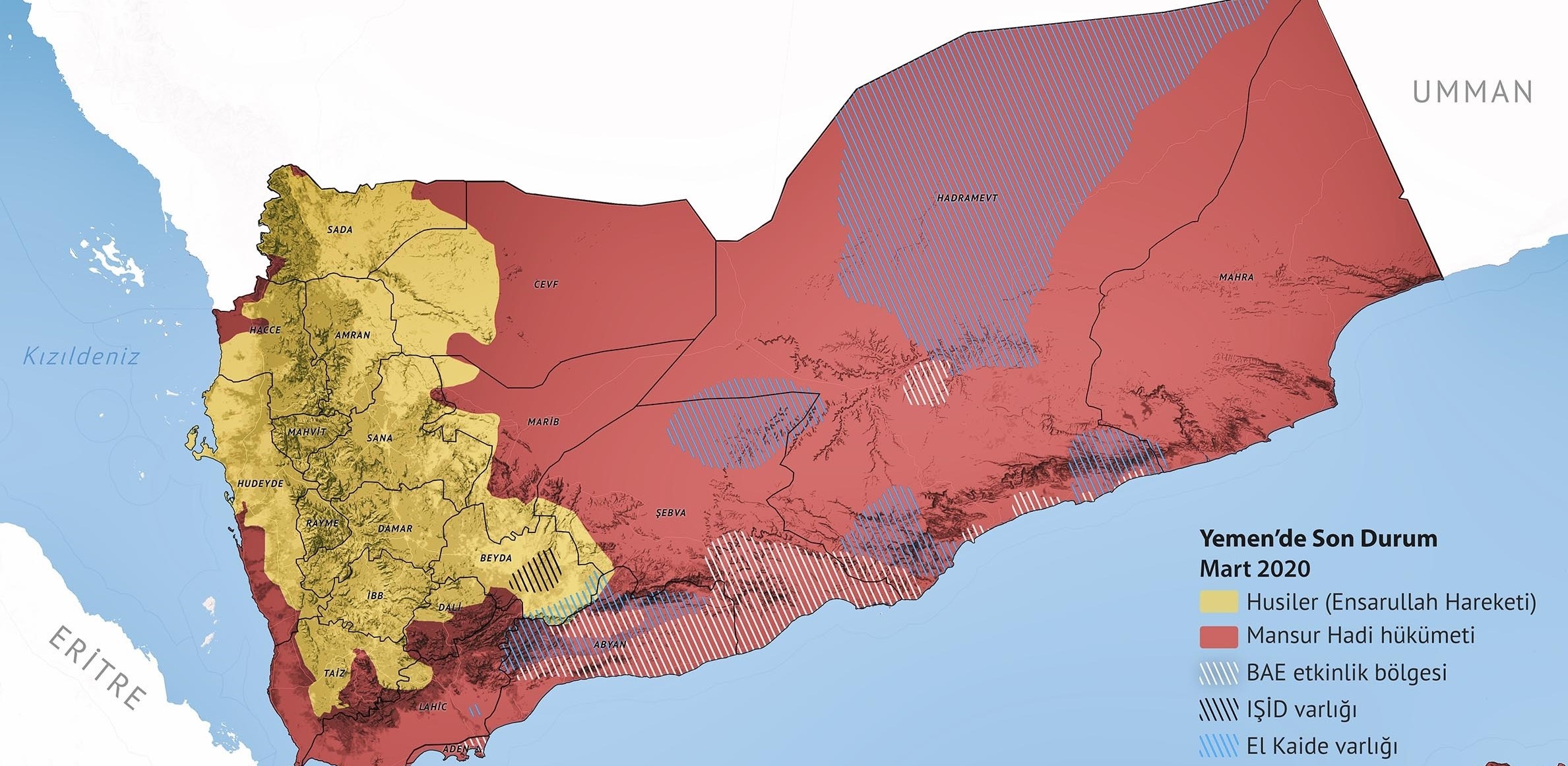 Suud ve BAE Yemen'i bölüyor