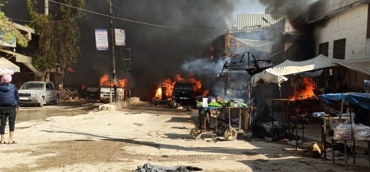 Afrin'de 2 ayrı bombalı saldırı