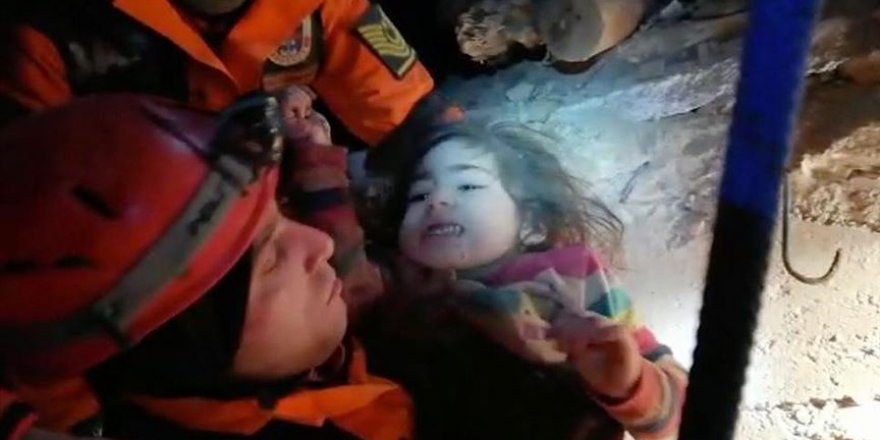 2,5 Yaşındaki Kız Çocuğu 24 Saat Sonra Kurtarıldı​​​​​​​