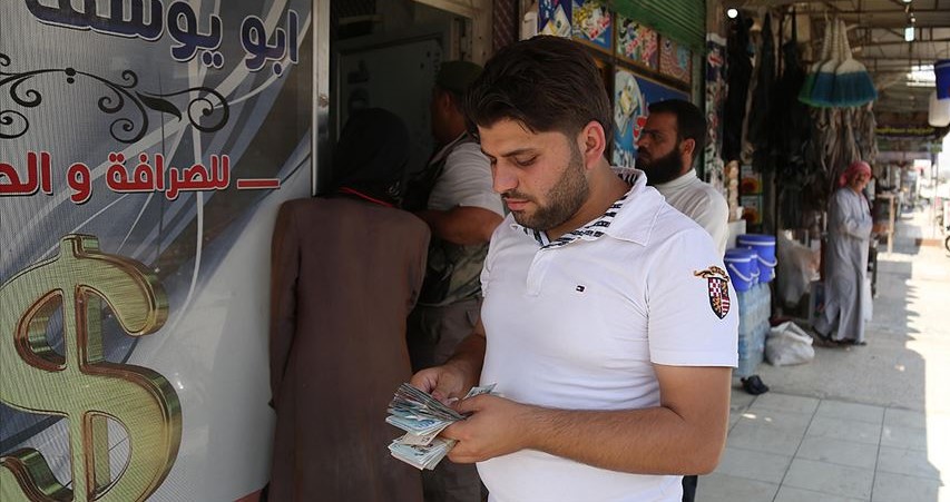 Fırat Kalkanı Zeytin Dalı bölgeleri ve İdlib'te TL'ye geçiliyor