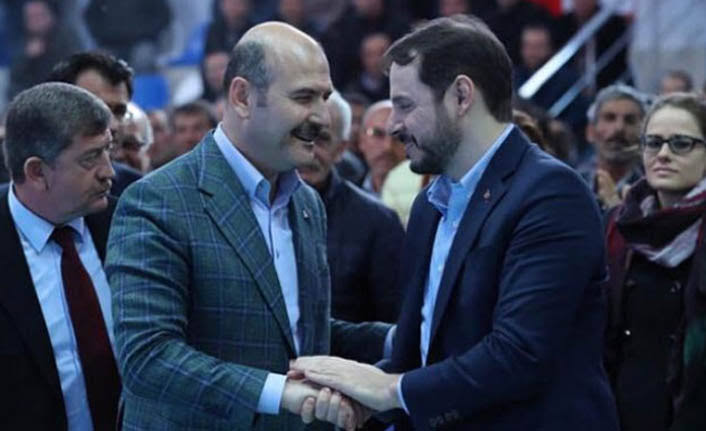 Süleyman Soylu'dan Berat Albayrak'a tebrik