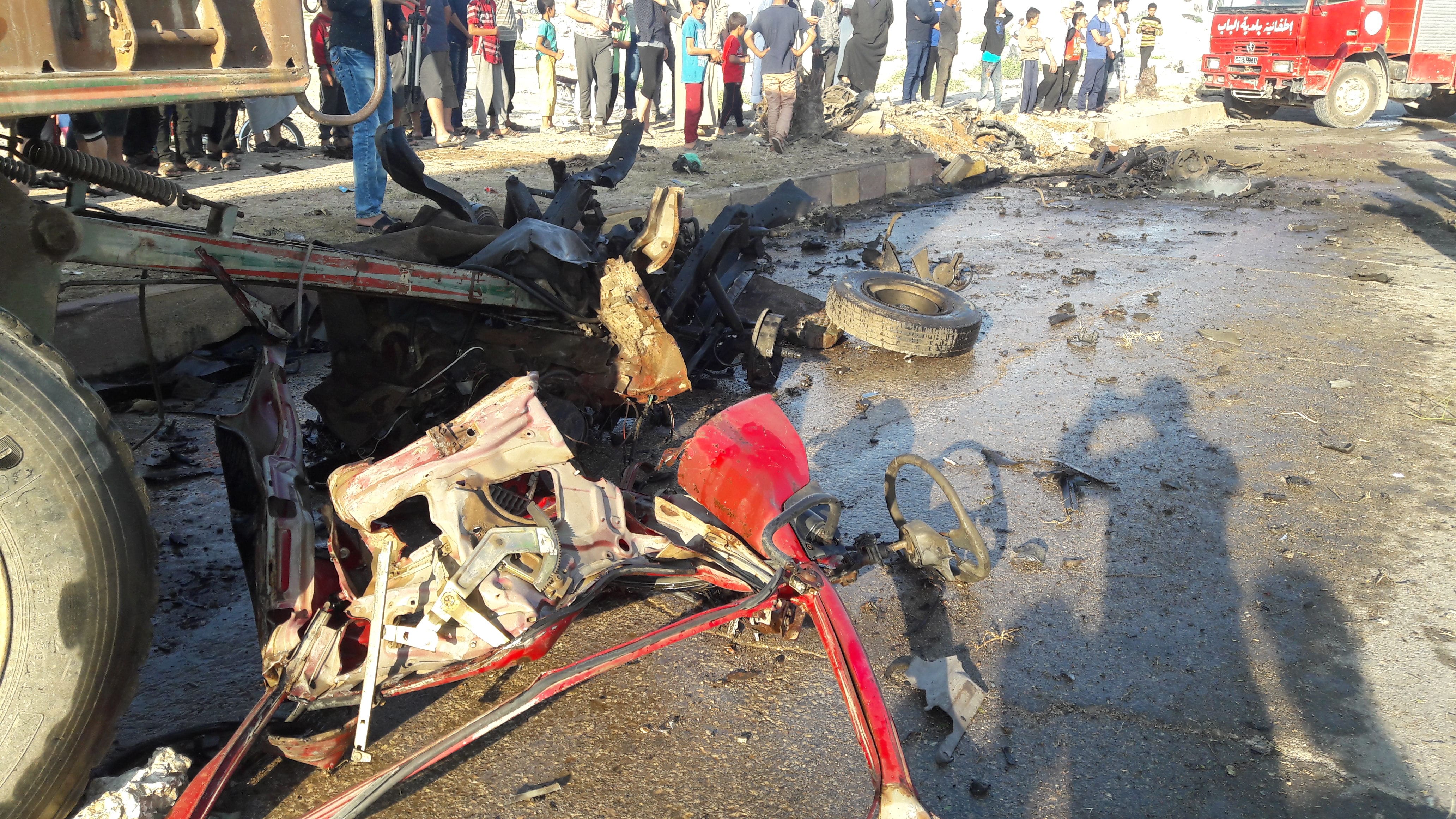 El Bab'ta korkunç bombalı tuzak