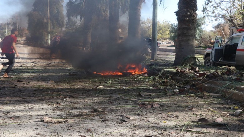 Resulayn'da pazaryerine bombalı saldırı