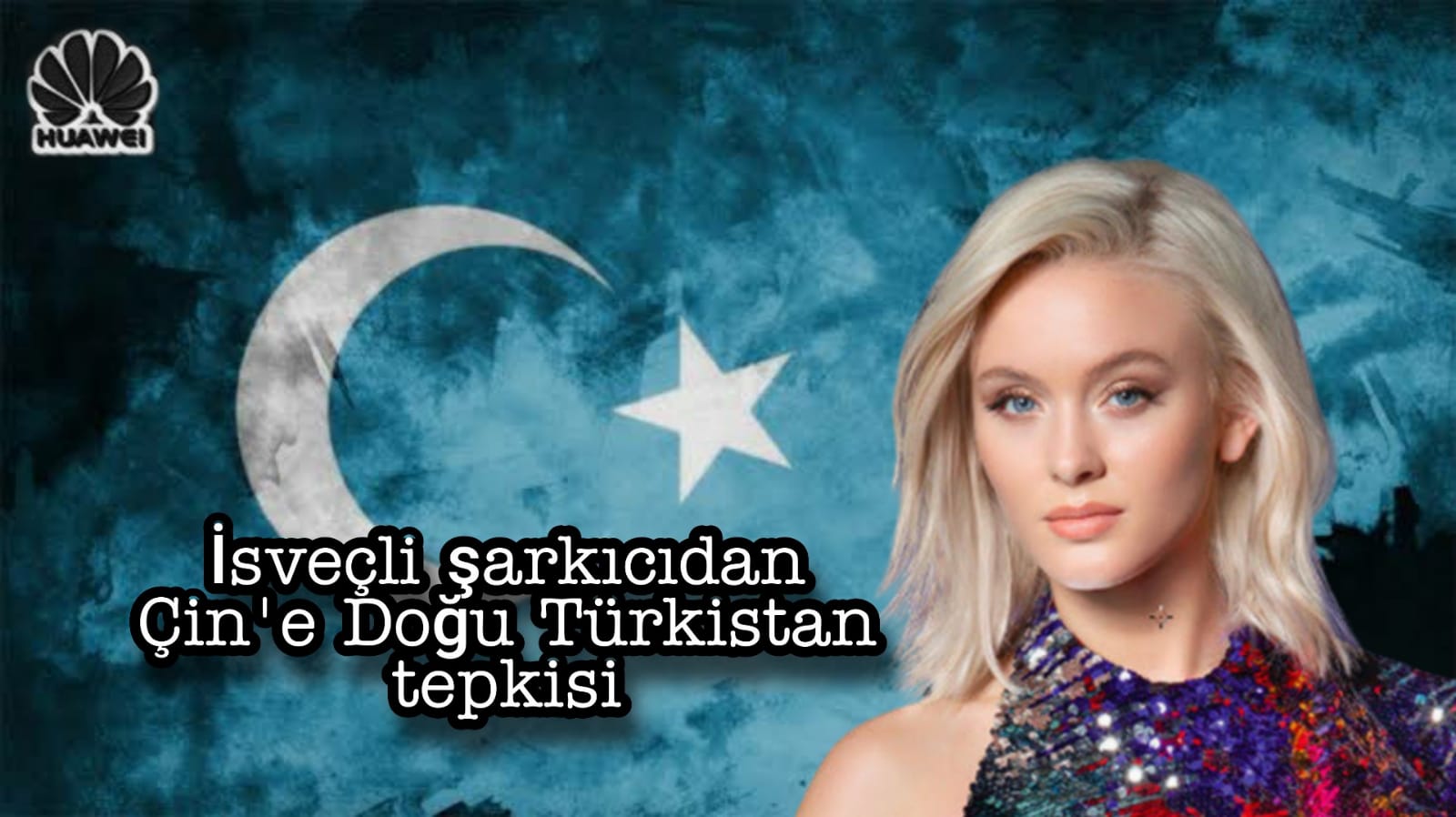İsveçli şarkıcıdan Çin'e Doğu Türkistan tepkisi