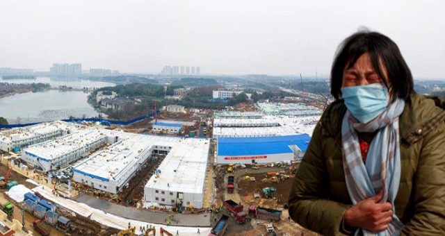 Çin koronavirüsün çıktığı Vuhan'da bin kişilik hastaneyi 10 günde tamamladı