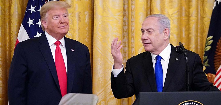 Trump tehdit etti: Filistin'de İsrail'le anlaşacak
