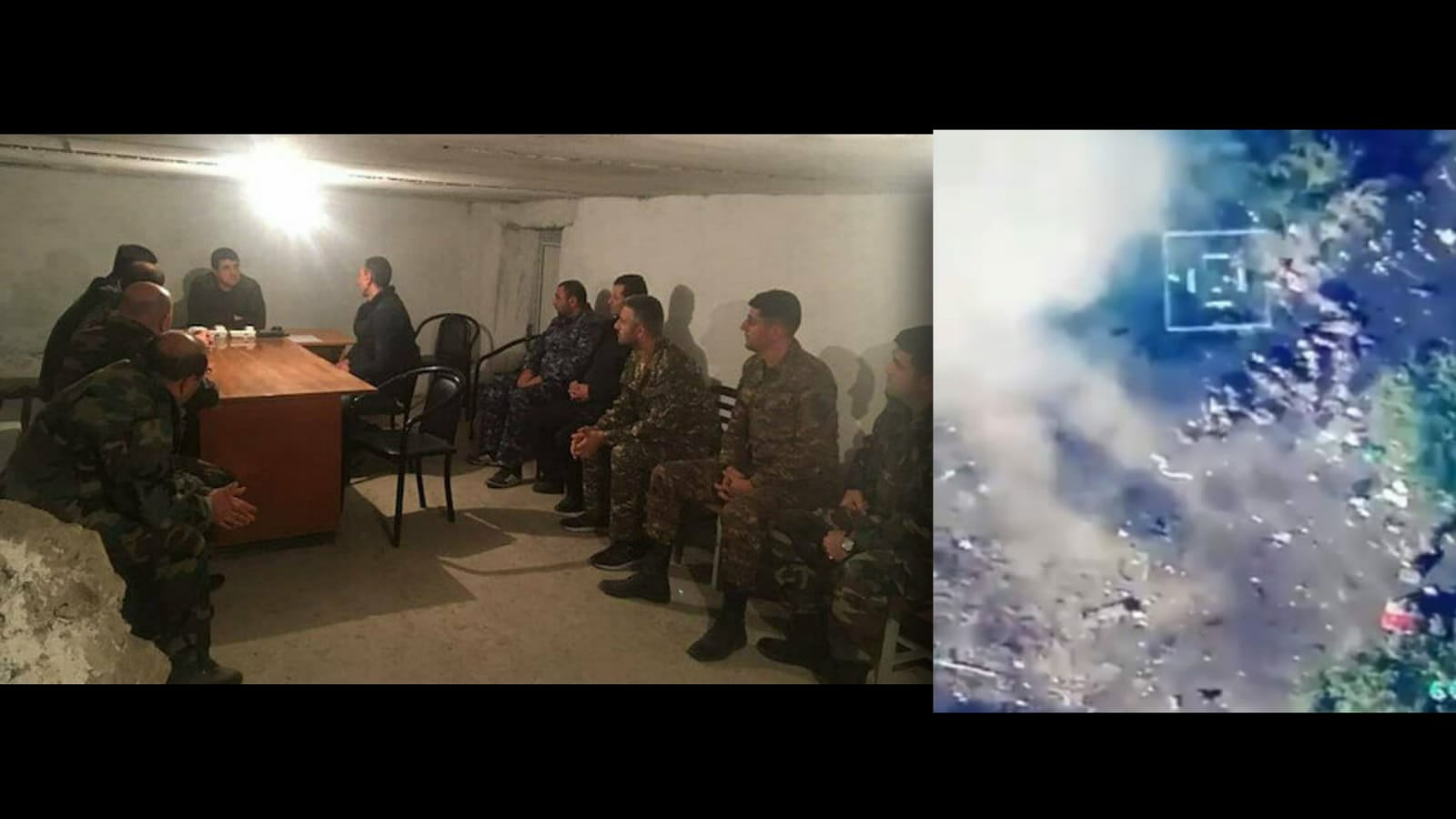 Ermeni lider sığınağa kaçtı onlarca askerini SİHA'lar imha etti (Video Haber)