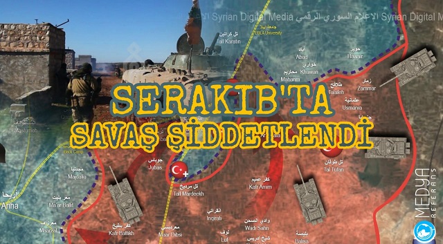 Serakıb'ta Çatışmalar Şiddetlendi