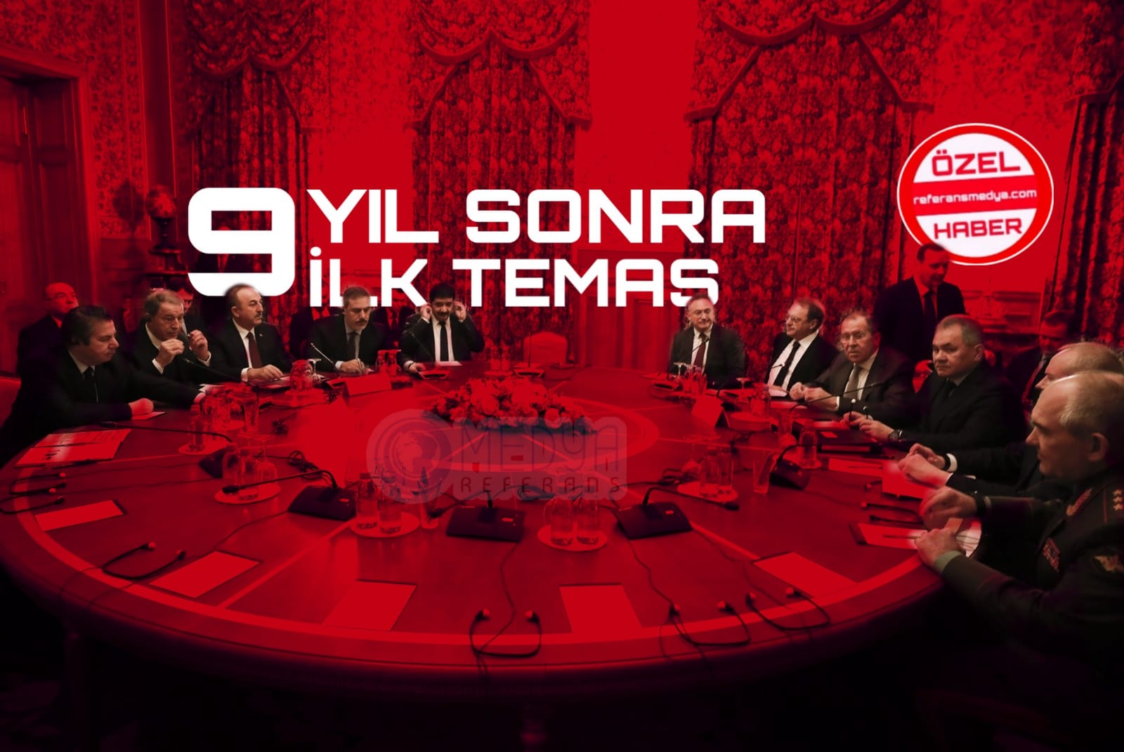 9 yıl sonra ilk temas