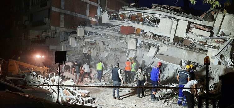 İzmir depreminde yaralı sayısı 607'ye yükseldi