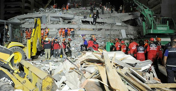 İzmir depreminde can kaybı 39'a yükseldi, 885 yaralı var