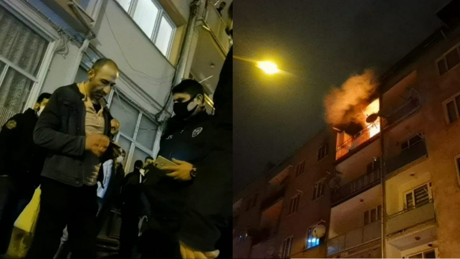 Evi yanan vatandaşa maske takmama cezası yazıldı