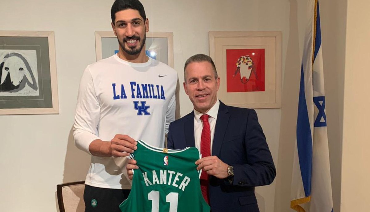 Enes Kanter'den İsrail karşıtlığı ile mücadele sözü