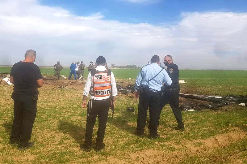 İsrail ordusuna ait uçak düştü: 2 Asker öldü