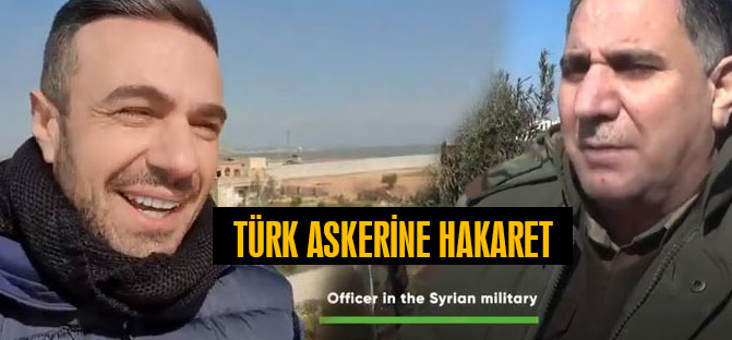 Türk Askerine Hakaret