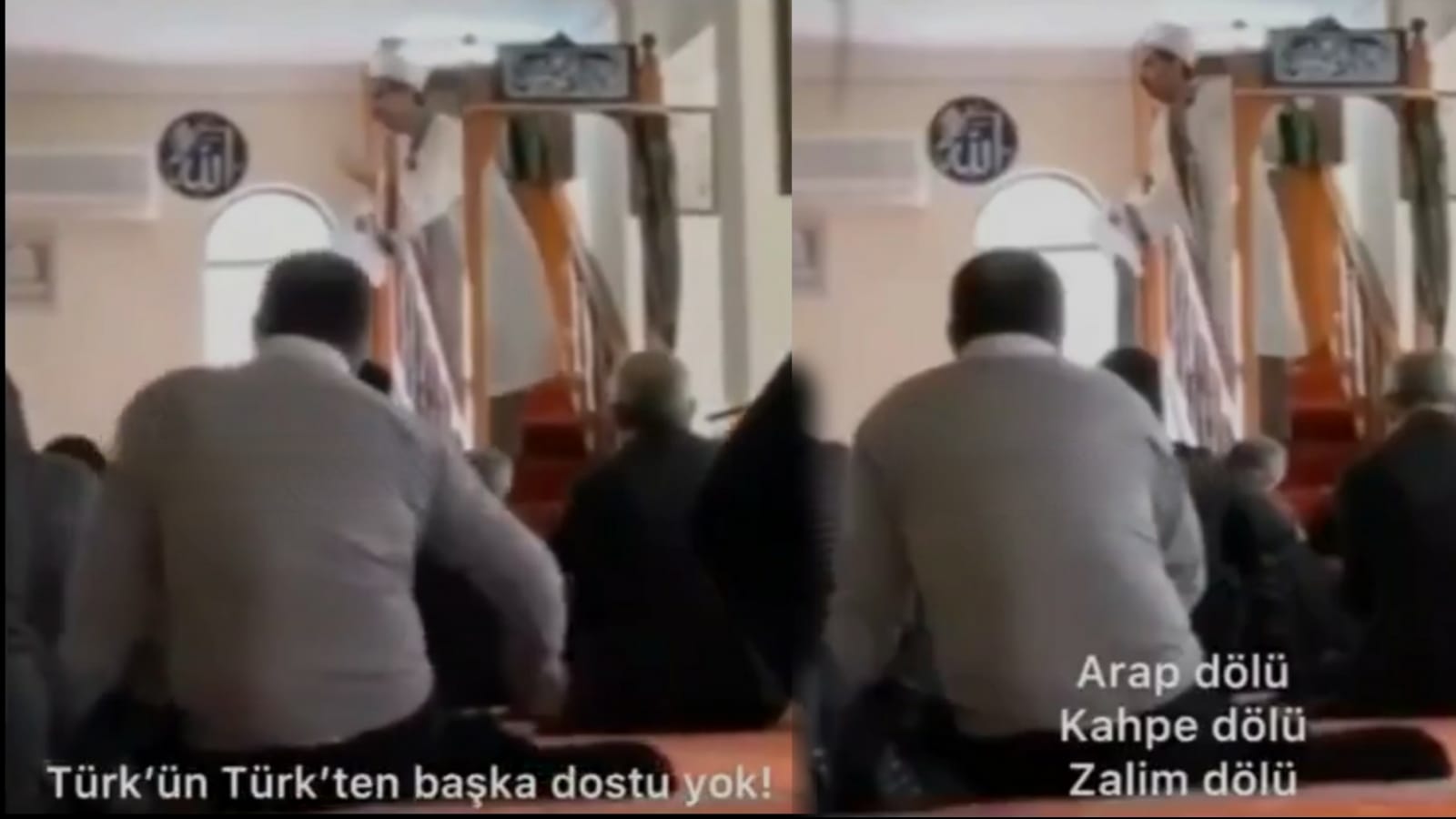 İmam hutbede nefret kustu: ''Araplar bizim düşmanımız, Hacca, umreye gitmeyin''