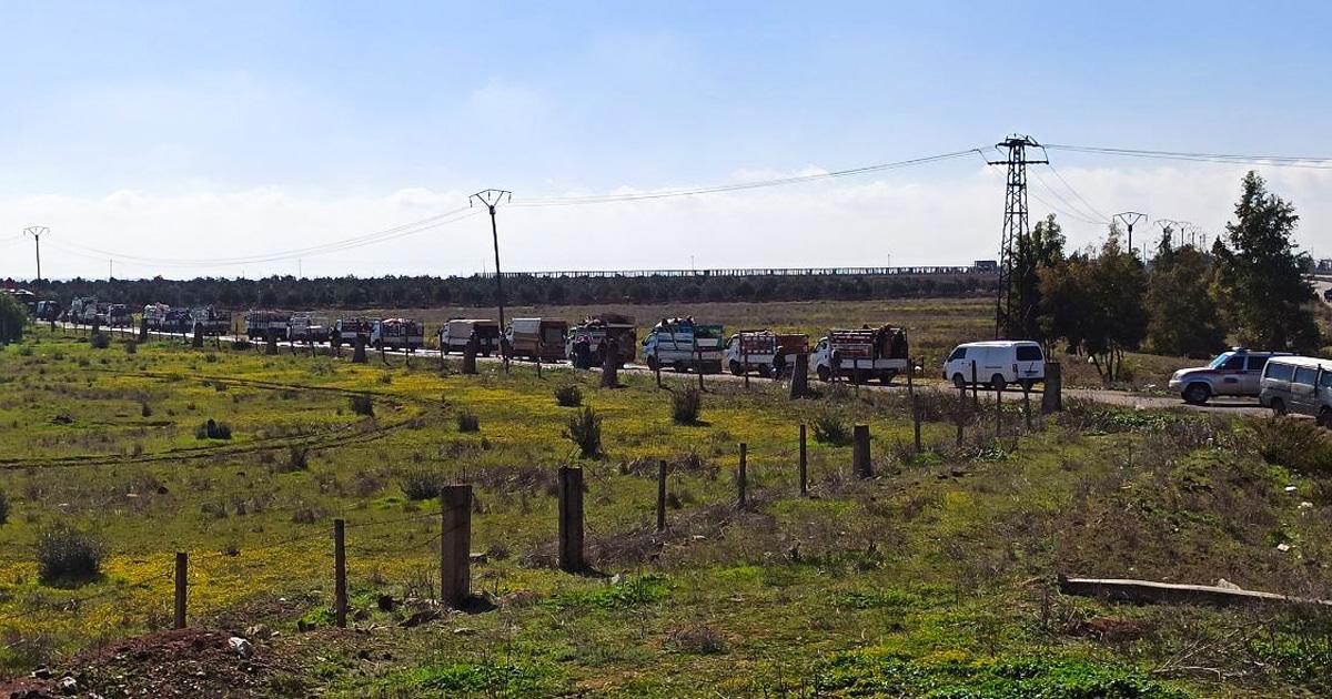 Rusya güvence verdi Dera'da 50 aile 8 yıl sonra evine döndü