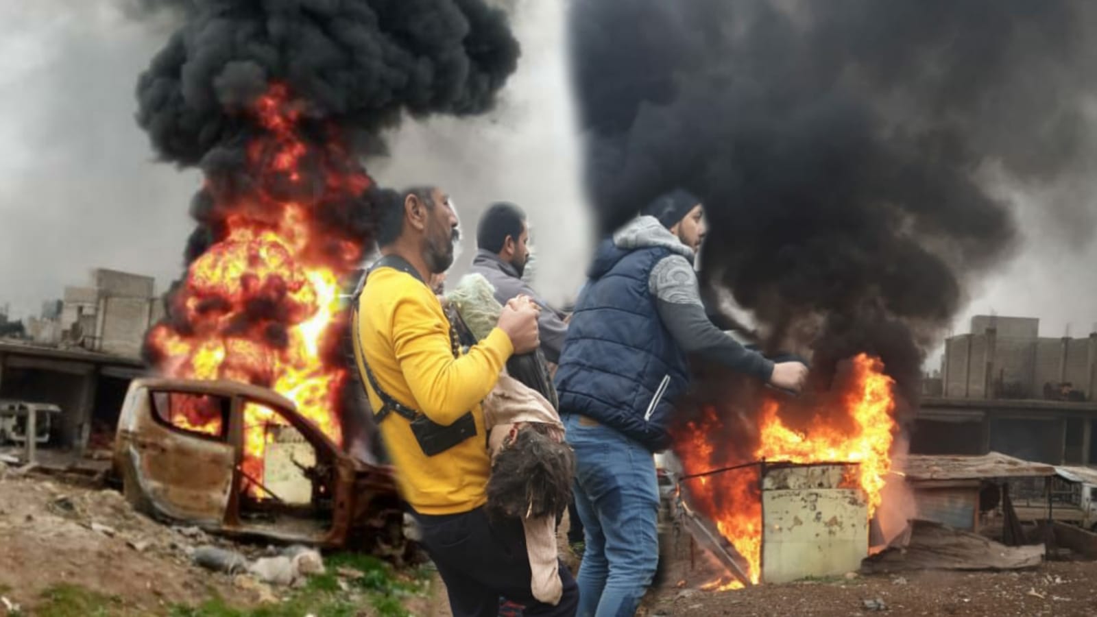 Afrin bir kez daha kana bulandı: 3 sivil öldü 10 kişi yaralı