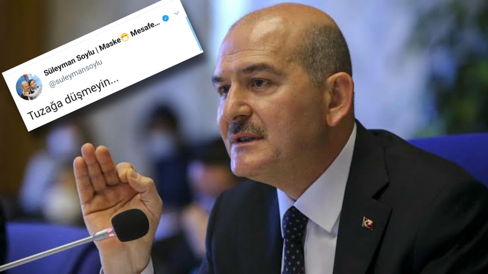 Süleyman Soylu'dan ''Tuzağa düşmeyin'' uyarısı