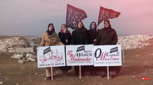 "Hilafet Belgeseli" çeken 4 kadın gözaltına alındı