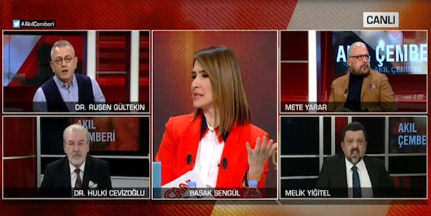 CNN Türk tartışma programında yaşanan kavgada hakaretler havada uçuştu