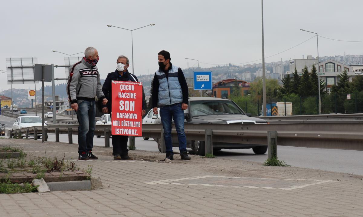 Nafaka yürüyüşünde 2 saat tutuklu kaldıktan sonra yoluna devam etti