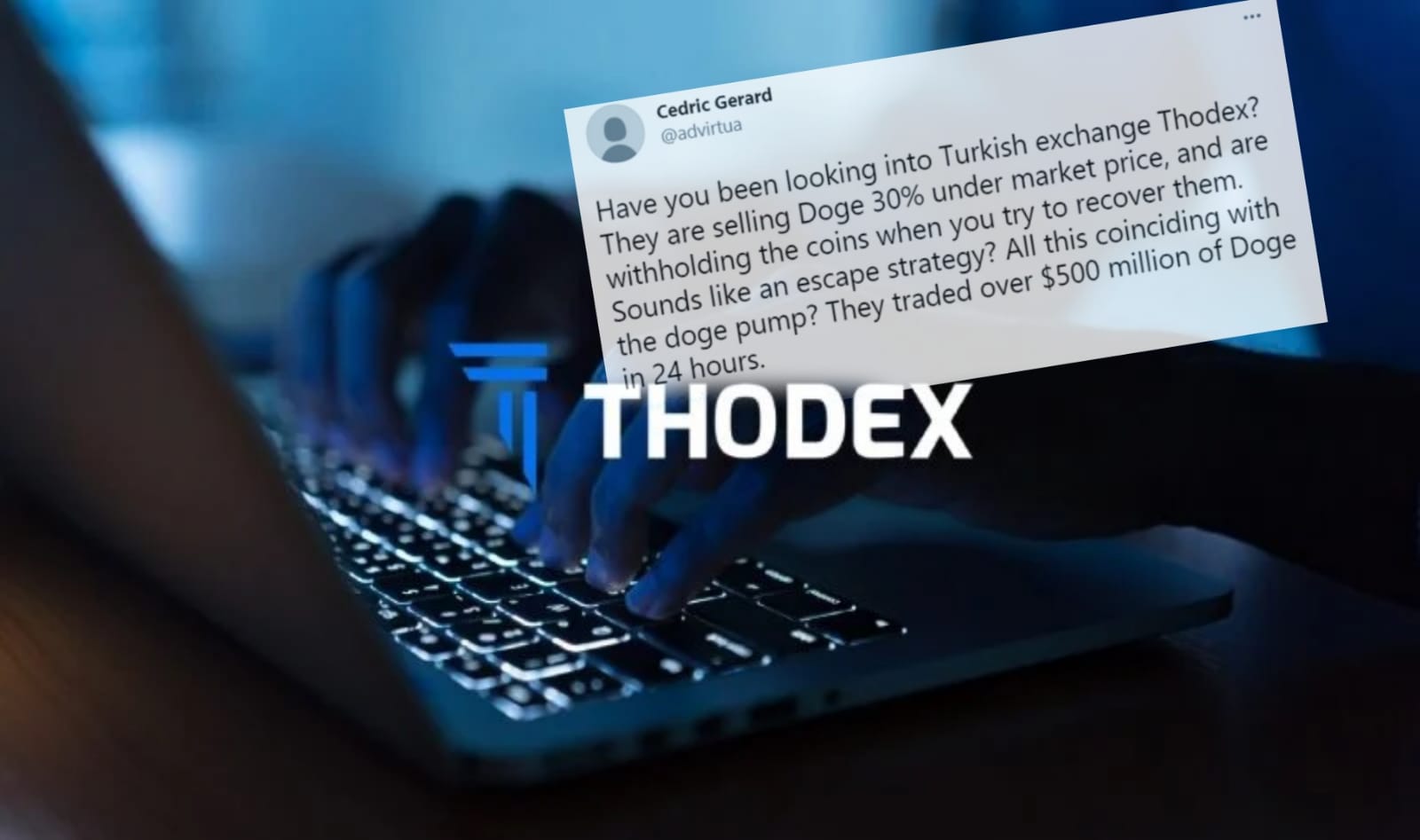 Thodex'te olacakları adeta üç gün öncesinde yazmış