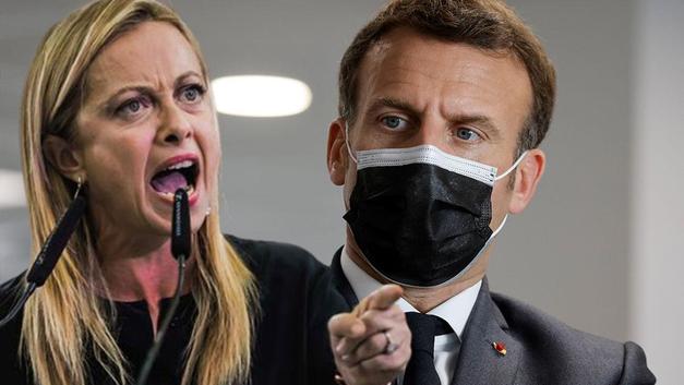 Macron'a sert sözler: Libya'yı sen bombaladın!