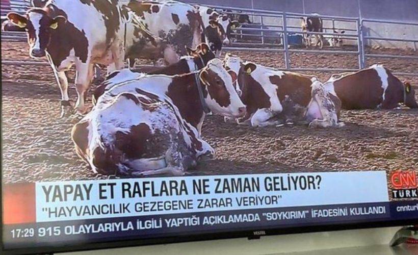 CNN Türk'ün 'yapay et' haberine vatandaşlardan tepki