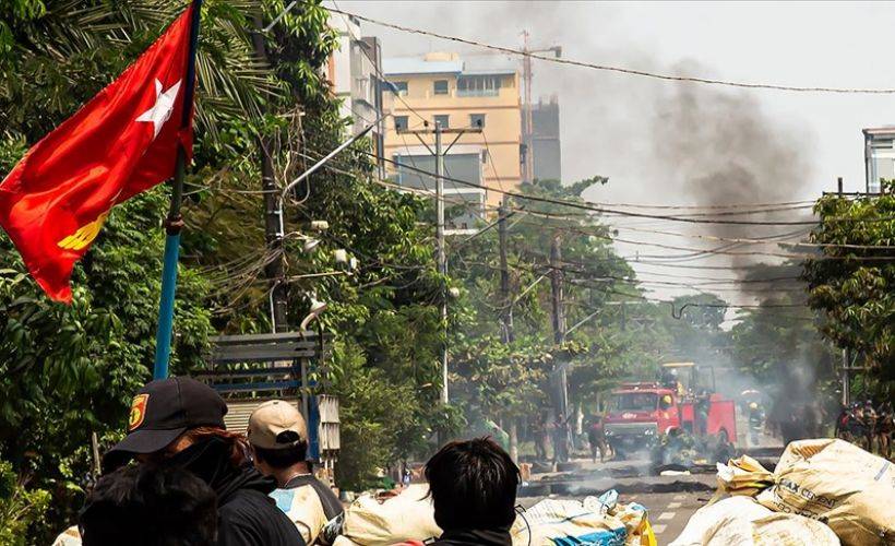Myanmar ordusu, muhalif bölgelere yönelik hava saldırıları düzenledi