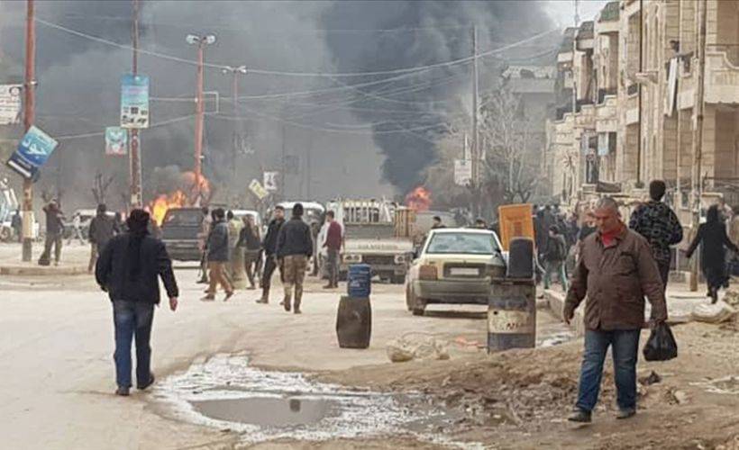 Afrin'de iftar öncesi terör saldırısı: 5 çocuk yaralandı