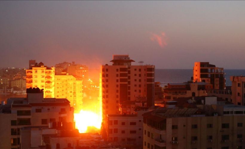 İsrail Gazze’ye yeni saldırı düzenledi, Hamas Tel Aviv’e 130 roket attı