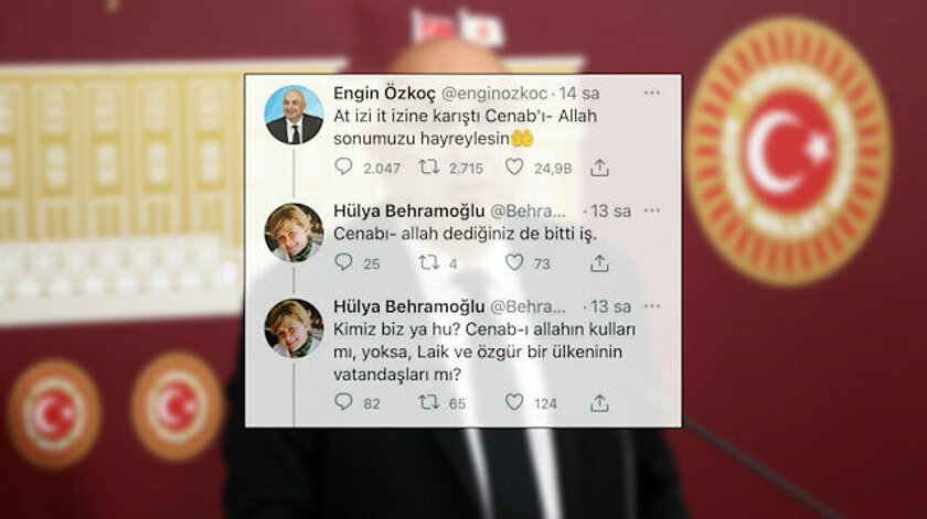 "Cenab'ı- Allah" diyen CHP'li Özkoç'a partililer tepkili