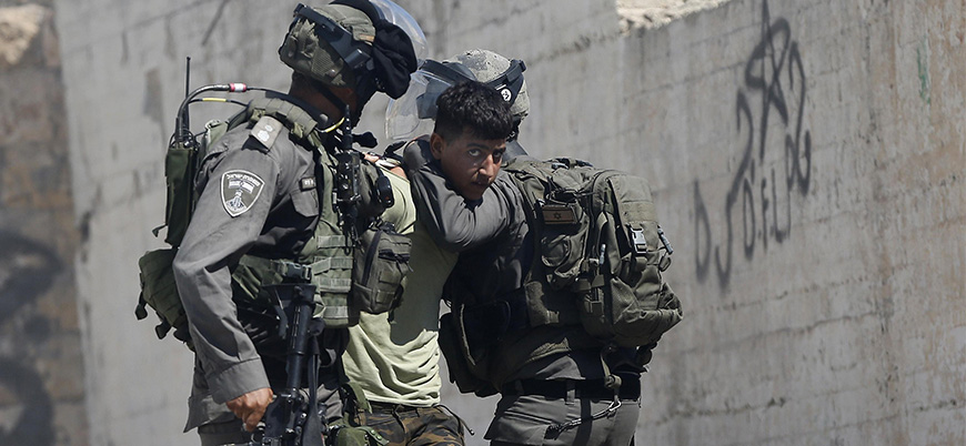 İsrail güçlerinin baskın ve gözaltı operasyonları devam ediyor