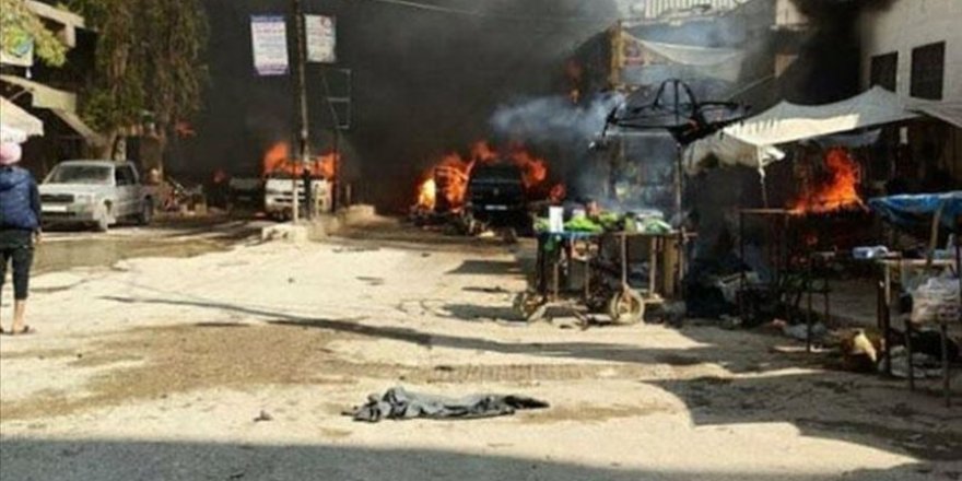 Afrin'de bombalı terör saldırı: 1 ölü