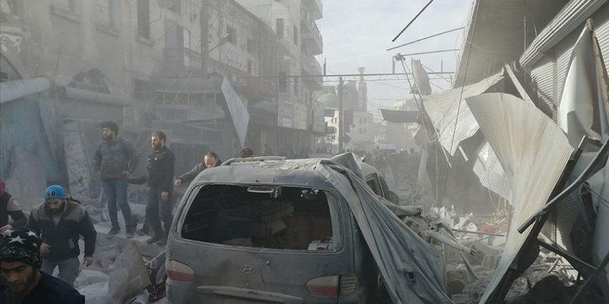 İdlib'e Saldırılarda Son 2,5 Ayda 100'ü Çocuk, 313 Sivil Hayatını Kaybetti