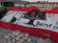 İdlib'ten Beyrut'a anlamlı destek