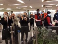 Sivasspor'a İsrail işkencesi: Ben Gurion Havalimanı'nda mahsur kaldılar (Video Haber)