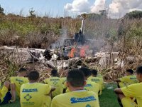 Brezilya'da kulüp başkanı ve futbolcuları taşıyan uçak düştü, uçaktakilerin tamamı öldü