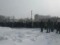 Moskova'da alarm: Rusya'da gösteriler yeniden başladı, 120 kişi gözaltına alındı