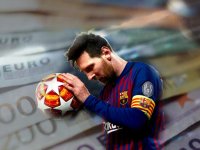 Barcenolı Lionel Messi yalnızca kulübünden günde 386 bin euro kazanıyor